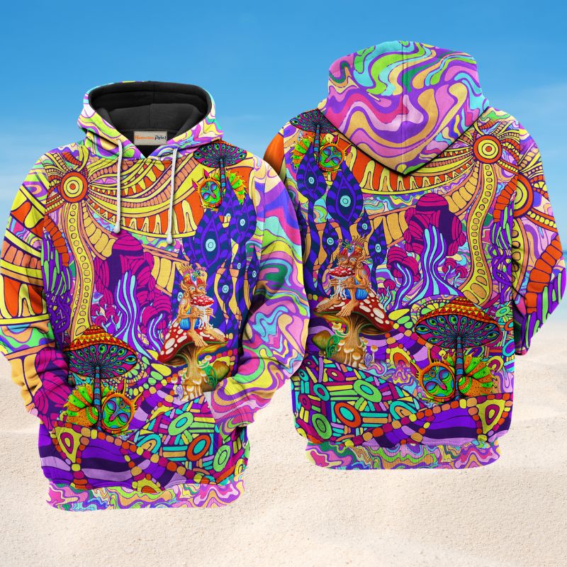 Hippie Love Life Hoodie For Bohemian Events Everyday Wear And Creative Gifting