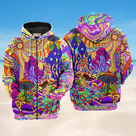 Hippie Love Life Hoodie For Bohemian Events Everyday Wear And Creative Gifting