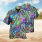 Bohemian Octopus Love Music Hawaiian Shirt For Beach Holidays Music Events And Relaxed Resort Style