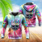 Hippie Peace Full Color Hoodie For Bohemian Streetwear Festivals Travel And Everyday Comfort