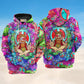 Hippie Peace Life Hoodie For Free Spirited Travel Casual Wear And Comfortable Layering