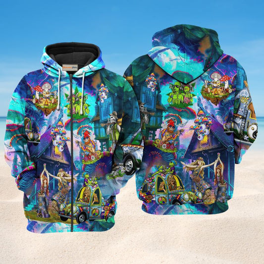 Hippie Peace Life Hoodie For Bohemian Events Everyday Wear And Creative Gifting