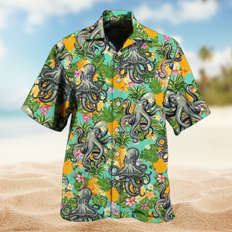 Hippie Peace Hawaiian Shirt For Family Vacation, Weekend Escape, And Relaxed Summer Style