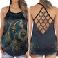 Hippie Soul Peaceful Moon Hollow Tank Top For Yoga Workouts And Festival Wear