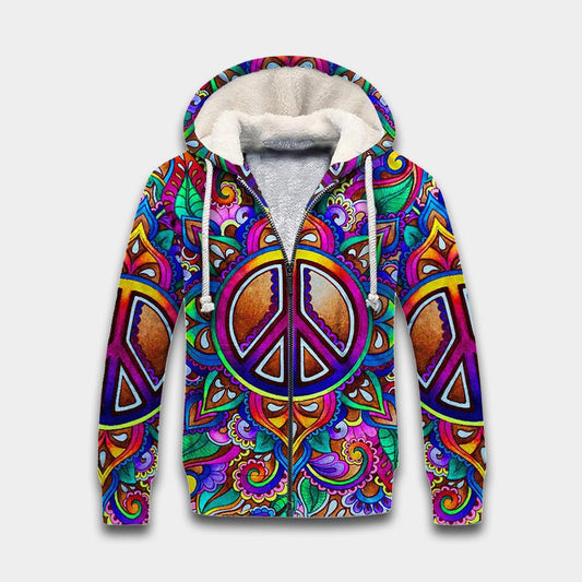 Hippie Special Hoodie For Colorful Streetwear Festivals And Comfortable Daily Wear