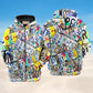 Hippie Spirit Peace Hoodie For Colorful Outings Music Events And Everyday Style