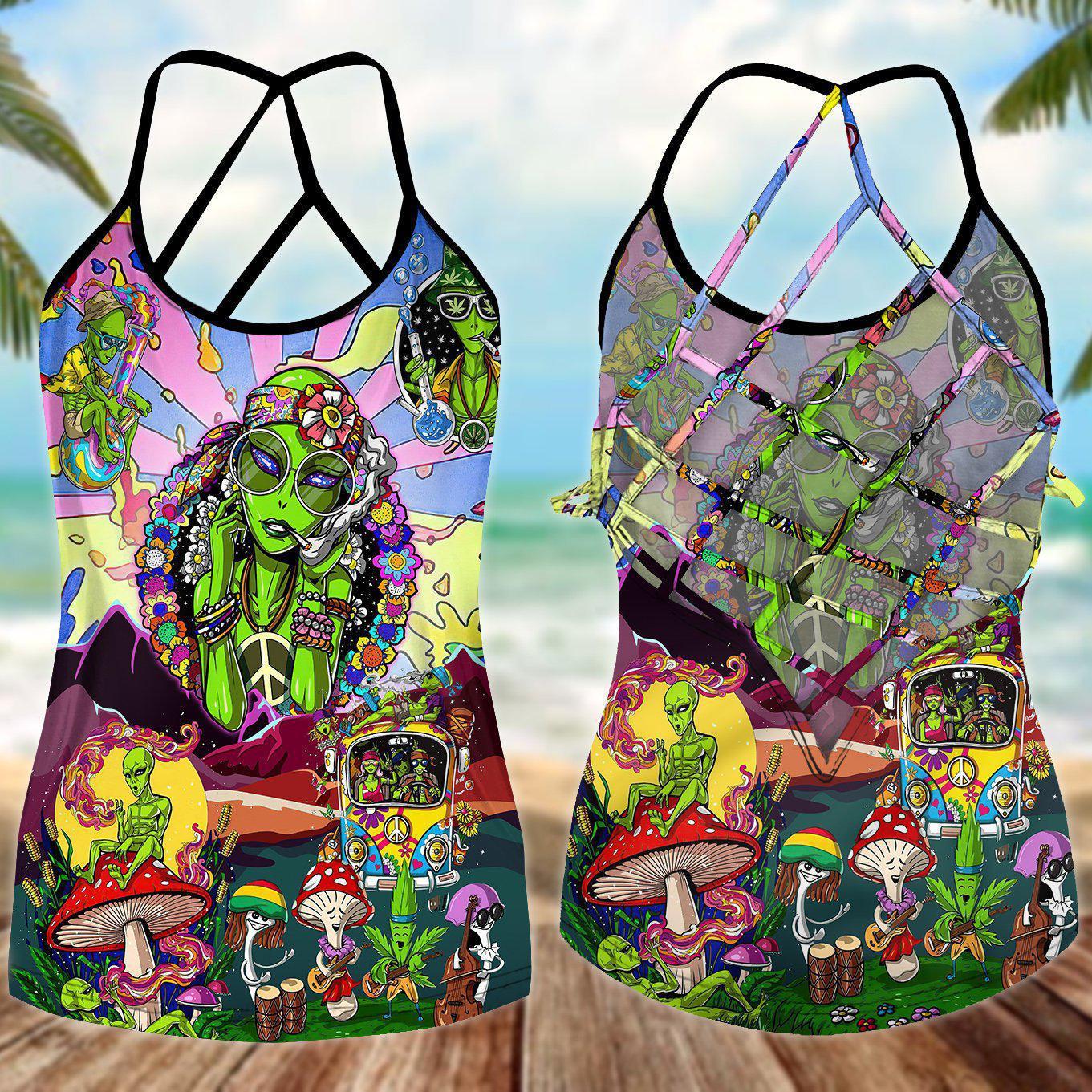 Hippie Summer Hollow Tank Top For Yoga Lovers And Everyday Comfort