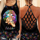 Hippie Summer Hollow Tank Top For Fitness Activities And Daily Wear