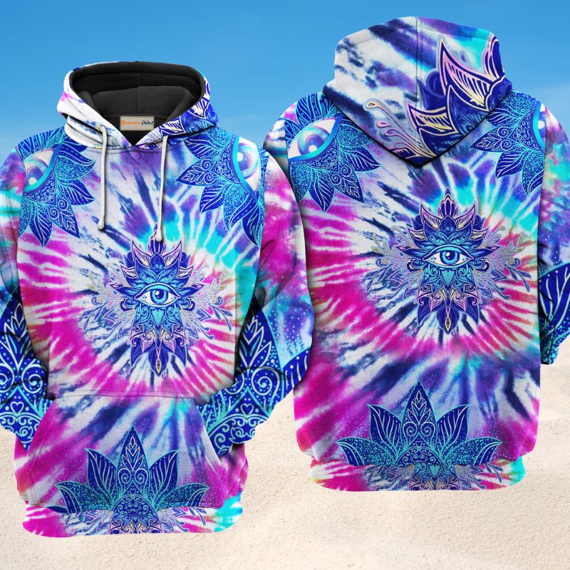 Hippie Peace Life Color Hoodie For Peaceful Casual Style Weekend Travel And Comfort