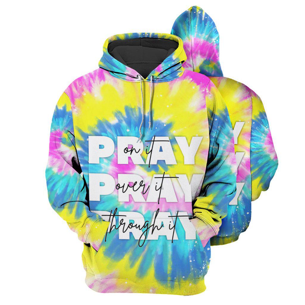 Hippie Pray Hoodie For Bohemian Streetwear Festivals Travel And Everyday Comfort