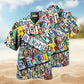Hiking Mountain Hawaiian Shirt Design View For Beach Days