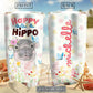 Hippo Happy As A Hippo Personalized 20 Oz Tumbler For Coffee Travel And Daily Drinks