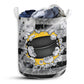 Hockey Flag Hole Classic Laundry Basket For Bathroom Bedroom Storage