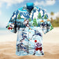 Viking Cat Adventure Purr Pillage Hawaiian Shirt Resort Outfit View For Beach Days