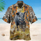 Hog Hunting Camo Pattern Hawaiian Shirt For Tropical Holidays, Outdoor Gatherings, And Everyday Comfort