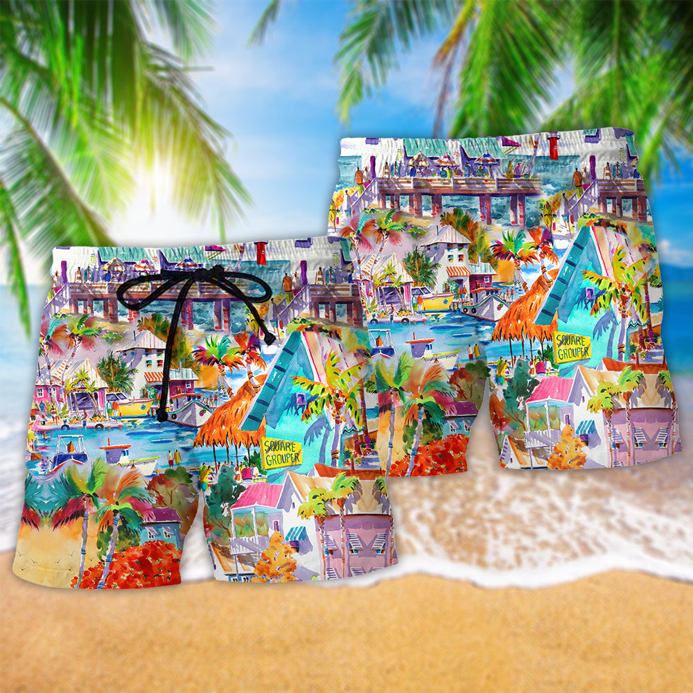 Summer Beach Vacation Holiday Beach Shorts For Resort Travel And Thoughtful Summer Gifting