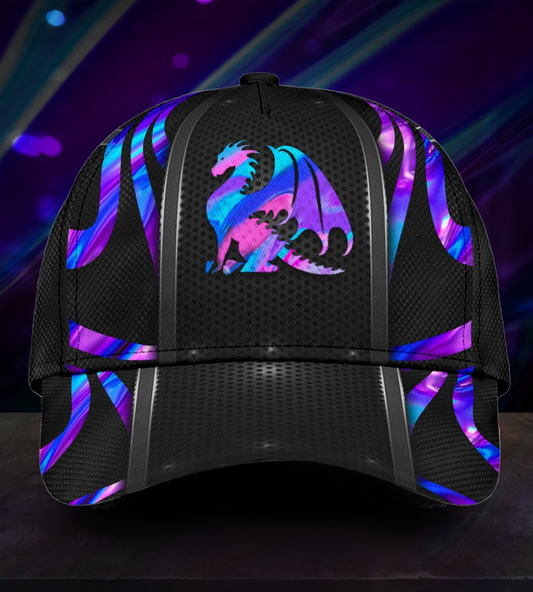 Hologram Dragon Fantasy Classic Cap For Weekend Outings Holidays And Thoughtful Gifting