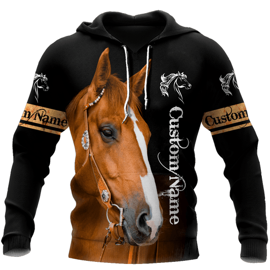Horse Hoodie For Horse Lovers Weekend Adventures And Relaxed Daily Style