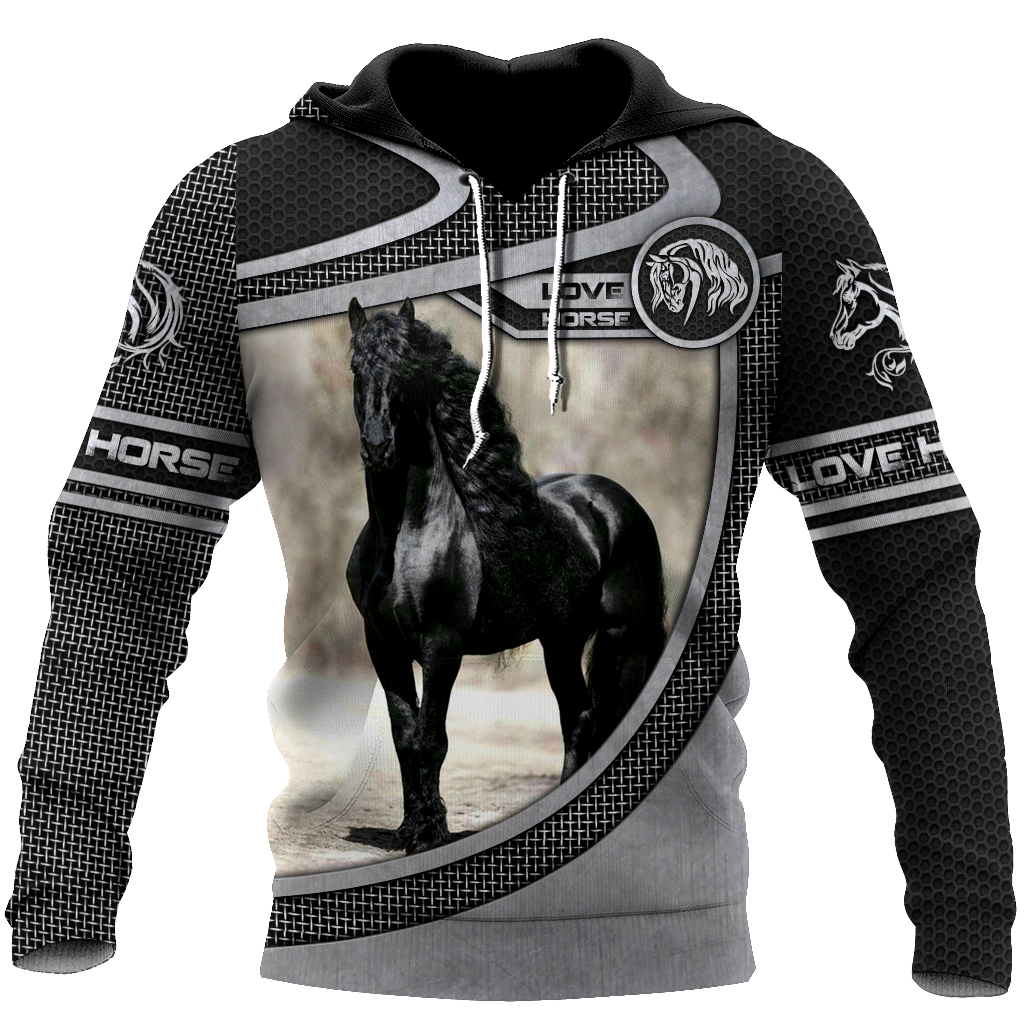 Love Horse Hoodie For Country Lifestyle Outdoor Trips And Relaxed Everyday Wear