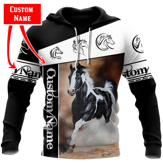 Horse Hoodie For Country Streetwear Outdoor Trips And Everyday Comfort