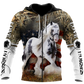 Gypsy Horse Hoodie For Equestrian Inspired Outfits Travel And Seasonal Gifting