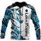 Blue Horse Camo Pattern Hoodie For Western Casual Wear Travel And Thoughtful Gifting