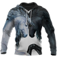 Love Horse Hoodie For Rustic Casual Looks Outdoor Events And Comfortable Layering