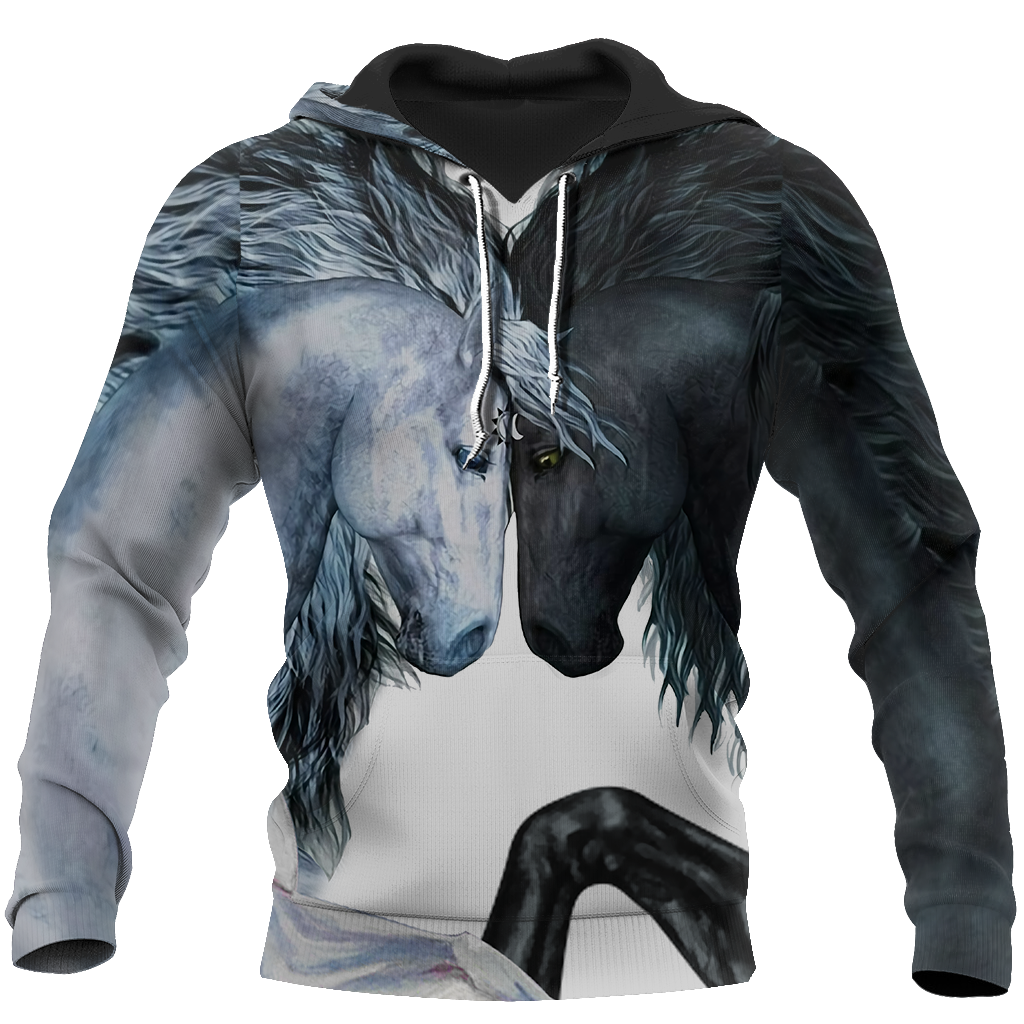 Love Horse Hoodie For Rustic Casual Looks Outdoor Events And Comfortable Layering