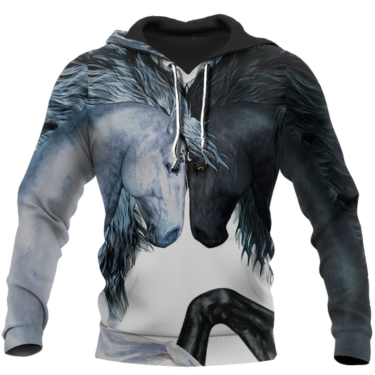 Love Horse Hoodie For Rustic Casual Looks Outdoor Events And Comfortable Layering