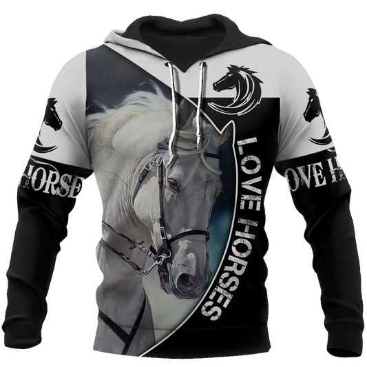 Love Horse Hoodie For Western Casual Wear Travel And Thoughtful Gifting