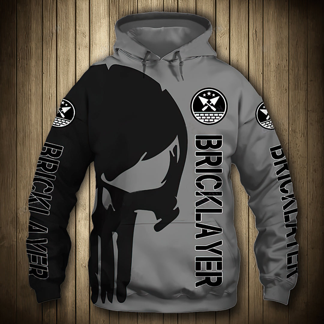 Bricklayer Skull Hoodie For Bold Streetwear Seasonal Events And Comfortable Layering