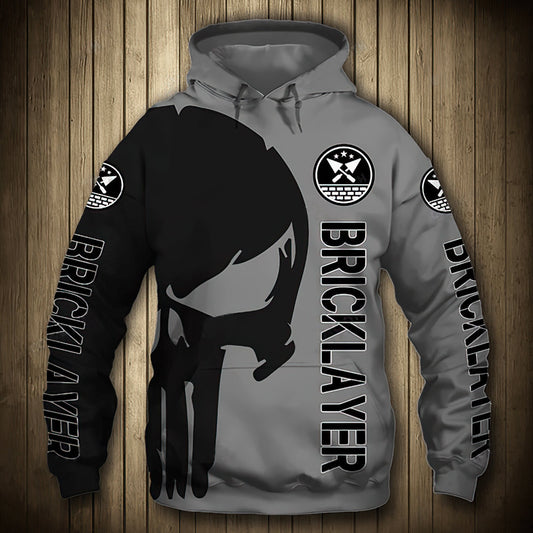 Bricklayer Skull Hoodie For Bold Streetwear Seasonal Events And Comfortable Layering