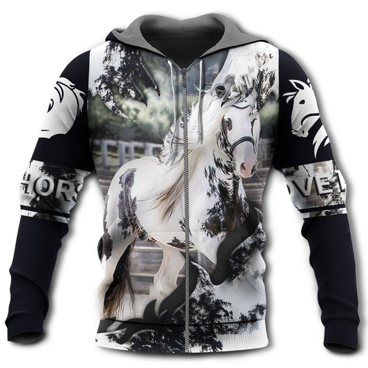 Gypsy Horse Hoodie For Rustic Casual Looks Outdoor Events And Comfortable Layering