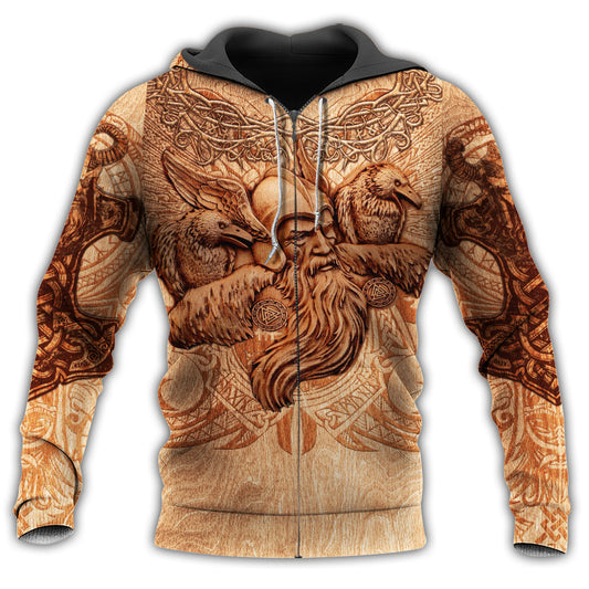 Viking Blood Sunset Hoodie For Norse Heritage Style Outdoor Events And Comfortable Layering