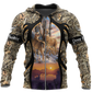 Artistic Hunting Hunter Hoodie For Wildlife Enthusiasts Weekend Adventures And Casual Style