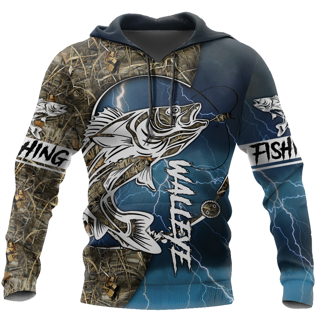 Walleye Fishing Gear Hoodie For Lake Days Outdoor Travel And Thoughtful Angler Gifting