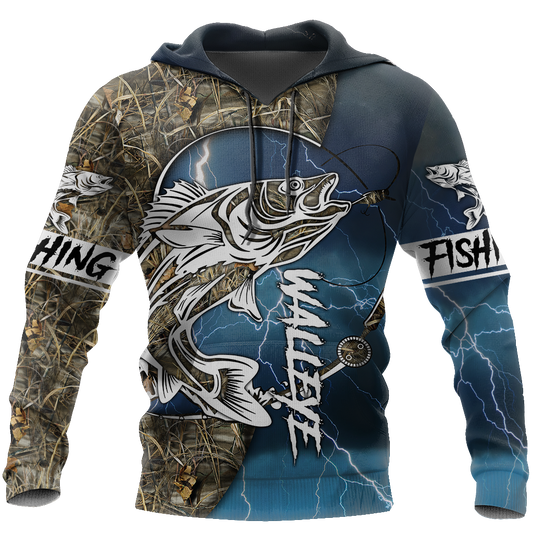 Walleye Fishing Gear Hoodie For Lake Days Outdoor Travel And Thoughtful Angler Gifting