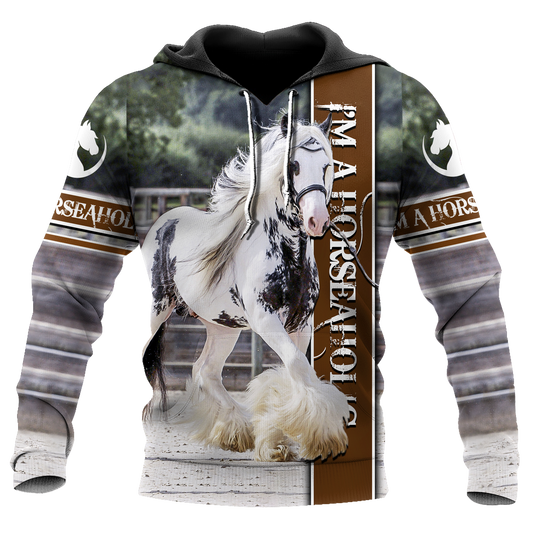 Gypsy Horse Hoodie For Country Outings Travel Days And Relaxed Streetwear
