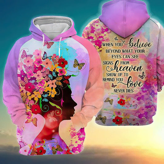 Black Girl African Beauty Hoodie For Everyday Wear Outdoor Adventures And Comfortable Style