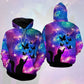 Beautiful Cat Butterfly Hoodie For Wildlife Themes Travel Days And Comfortable Casual Style