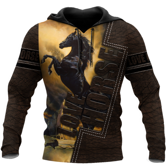 Love Horse Shirts Hoodie For Western Events Outdoor Activities And Everyday Styling