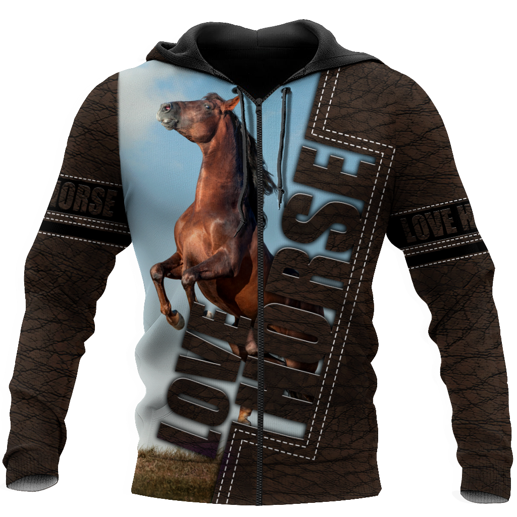 Horse Love Hoodie For Horse Lovers Weekend Adventures And Relaxed Daily Style