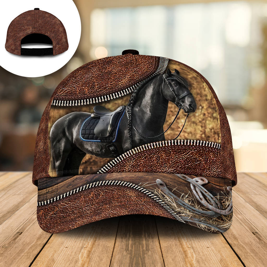 Vintage Horse Lover Farm Classic Cap For Summer Outings Festivals And Relaxed Daily Wear