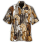 Vintage Classic Creative Horse Hawaiian Shirt For Coastal Getaways, Outdoor Gatherings, And Thoughtful Gift Giving