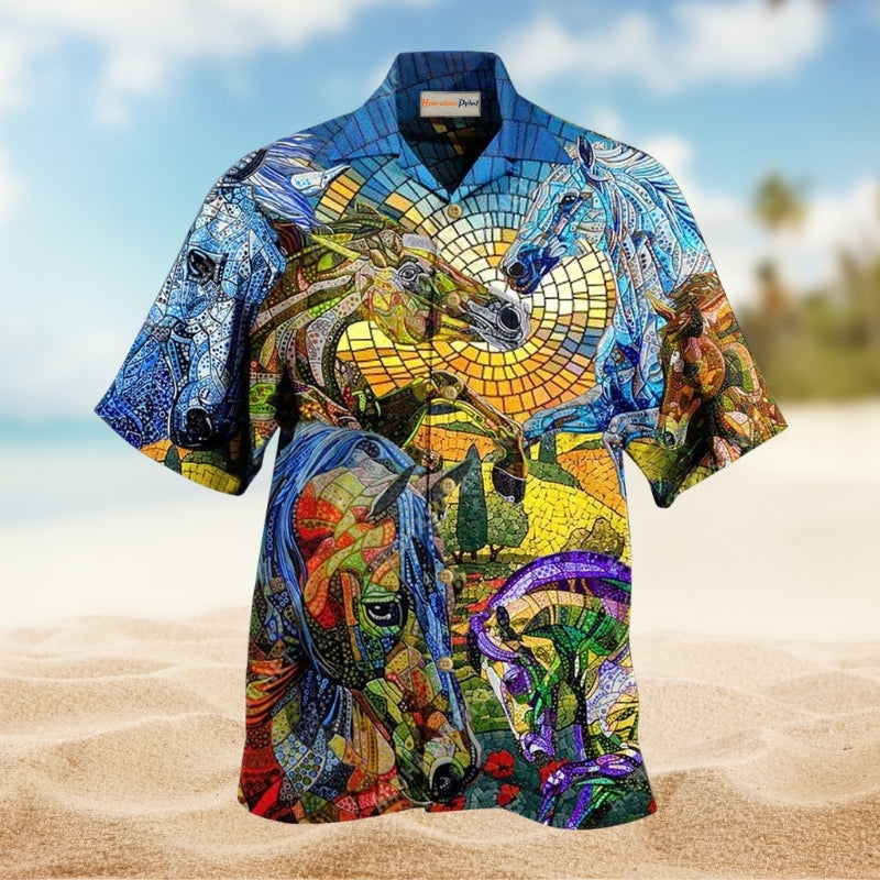 Music Festival Hawaiian Shirt Summer Design Detail For Island Holidays
