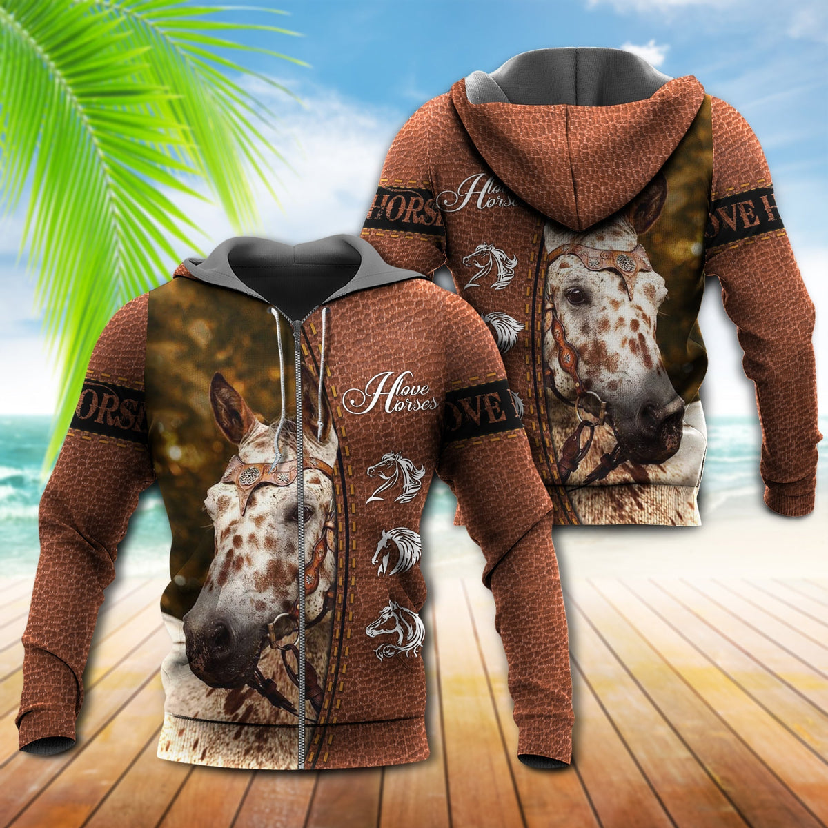 Appaloosa Horse Love Life Hoodie For Country Streetwear Outdoor Trips And Everyday Comfort