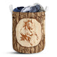 Horse Bark Wood Awesome Laundry Basket For Bathroom Bedroom Storage