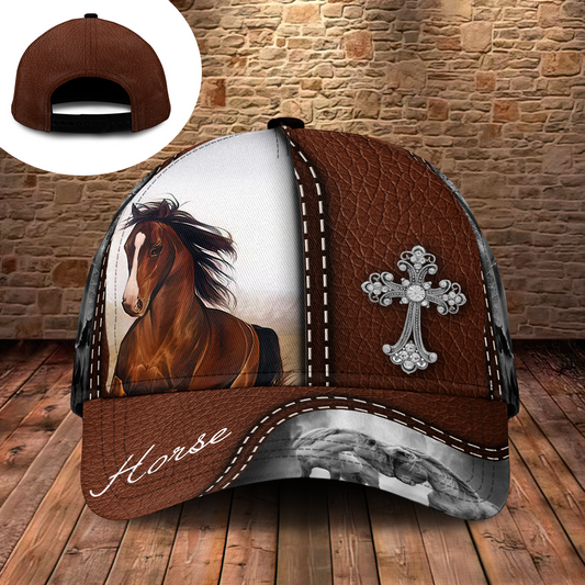 Horse Born To Ride Classic Cap For Everyday Wear Vacations And Seasonal Activities