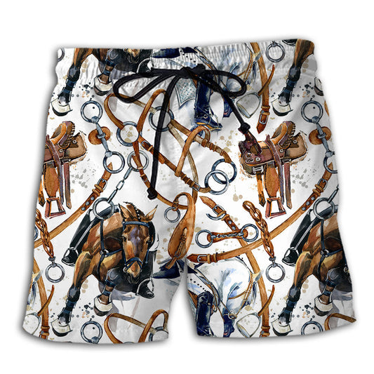 Horse Beach Shorts For Oceanfront Escapes And Comfortable Daily Use