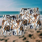 Horse Beach Shorts Pattern Detail For Tropical Escapes And Comfortable Daily Use